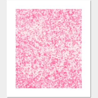 Abstract Pink Splatter Pattern Art Posters and Art